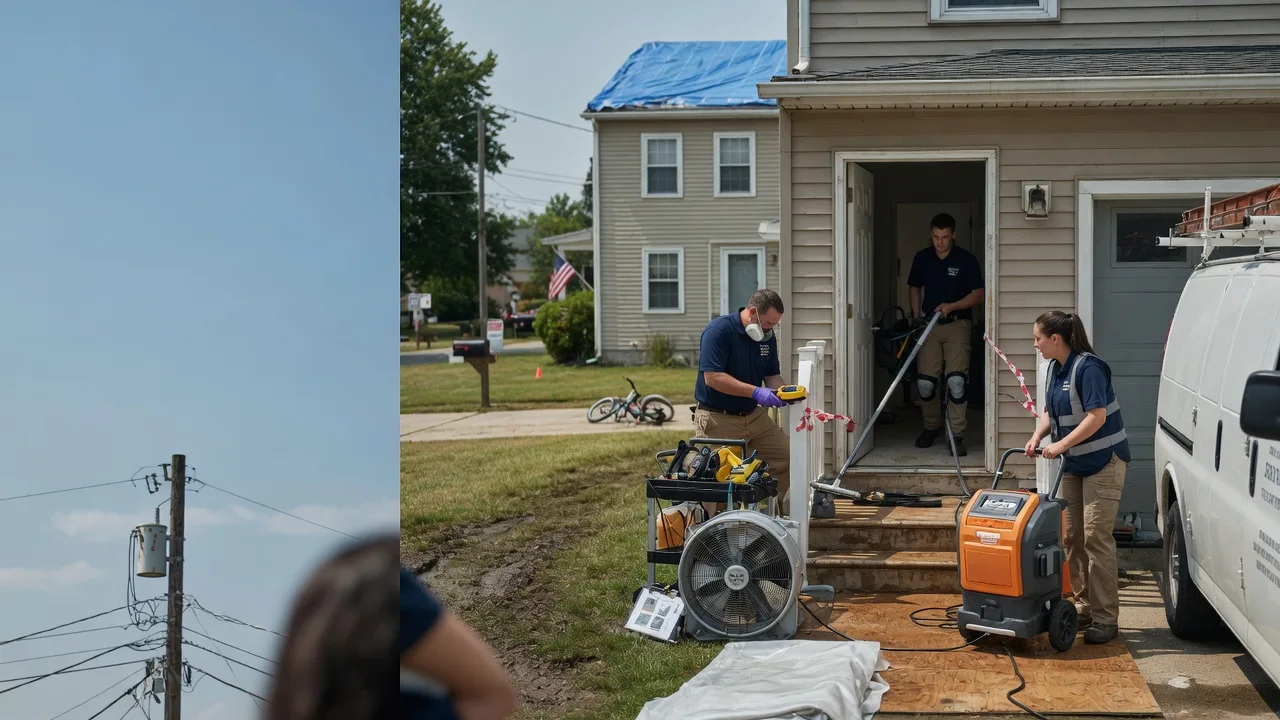 Water Damage Repair in Adamsville, PA near me